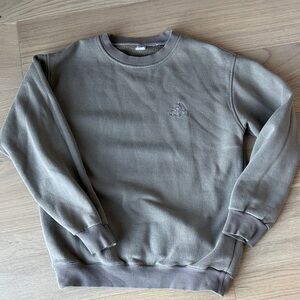 Adidas Taupe Crewneck Sweater
